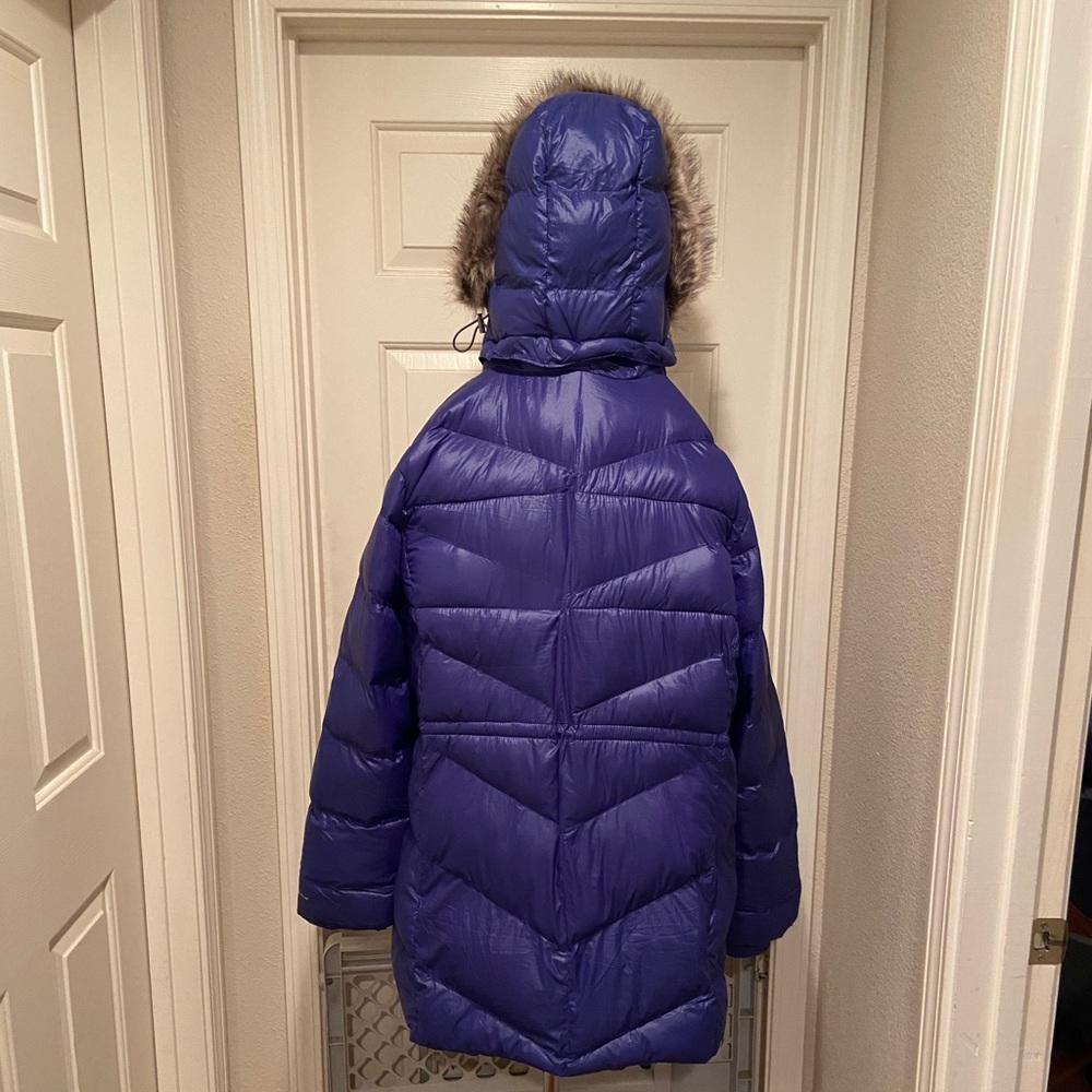 NWT Women's Columbia Peak to Park II Mid Jacket size 2X Blue Detachable Hood - Picture 5 of 15
